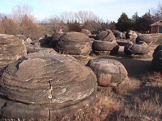 More "Rocktown" stone spheres