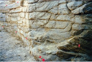 Last phase of corner excavation.